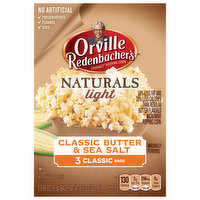 Orville Redenbacher's Naturals Light Classic Butter & Sea Salt Microwave Popcorn