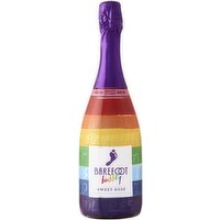 Barefoot Bubbly Sweet Rosé Sparkling Wine 750ml , 750 Millilitre