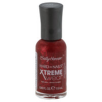 Sally Hansen Hard As Nails Xtreme Wear Nail Color, Red Carpet 390, 0.4 Ounce