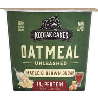 Kodiak Cakes Oatmeal Unleashed, Maple & Brown Sugar, 2.12 Ounce
