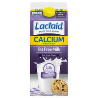 Lactaid Milk, Calcium Enriched, Fat Free, Lactose Free