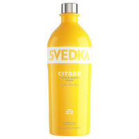 Svedka Vodka, Lemon Flavored, Citron, 1.75 Litre