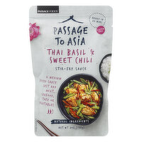 Passage To Asia Stir-Fry Sauce, Thai Basil & Sweet Chili, 7 Ounce