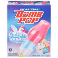 Bomb Pop Pops, Unicorn Wonder, 12 Each