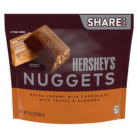 Hershey's Nuggets Milk Chocolate with Toffee & Almonds, Share Pack, 10.2 Ounce