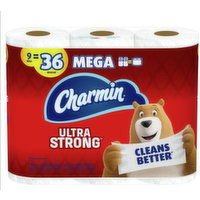 Charmin Mega Roll Bathroom Tissue, 9 Each