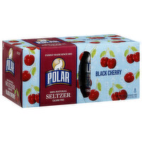 Polar Seltzer Black Cherry, 12 fl oz, 8 Each