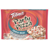 Totino's Party Pizza, Triple Meat, 10.5 Ounce