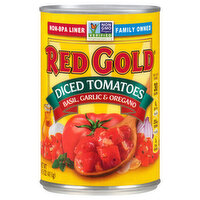 Red Gold Tomatoes, Diced, Basil, Garlic & Oregano