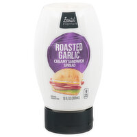 Essential Everyday Spread, Creamy Sandwich, Roasted Garlic, 10 Fluid ounce