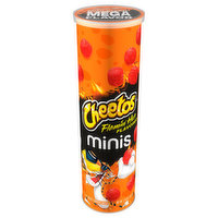 Cheetos Cheese Flavored Snacks, Flamin' Hot Flavored, Minis, 3.625 Ounce