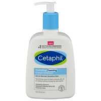 Cetaphil Cream Cleanser, Hydrating, Foaming, 16 Fluid ounce