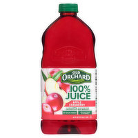 Old Orchard 100% Juice, Apple Cranberry, 64 Fluid ounce
