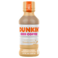 DUNKIN' DONUTS  Dunkin' Donuts French Vanilla Iced Coffee French Vanilla Coffee & Milk Beverage, 13.7 Fluid ounce