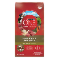 Purina One Purina ONE SmartBlend Natural Lamb & Rice Formula Adult Dry Dog Food - 8 lb. Bag, 8 Pound