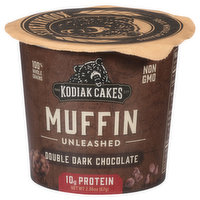 Kodiak Cakes Muffin, Double Dark Chocolate, Unleashed, 2.36 Ounce