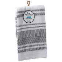 Set of 2 TEAL Blue Textured Terry Kitchen Towels by Kay Dee Designs