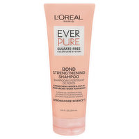 L'Oreal EverPure Shampoo, Bond Strengthening, 6.8 Fluid ounce