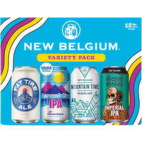 New Belgium Beer, Variety Pack, 12 Each