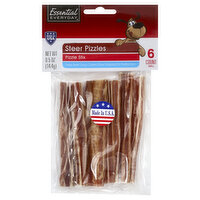 Essential Everyday Pizzle Stix, Steer Pizzles, 6 Each