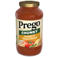 Prego® Chunky Tomato and Three Cheese Pasta Sauce, 23.75 Ounce