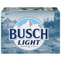 Busch Light Beer, 30 Each