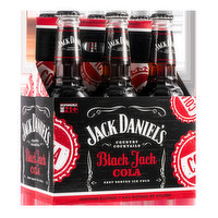 Jack Daniel's Country Cocktails Black Jack Cola 6pk, 10 oz btls, 60 Fluid ounce