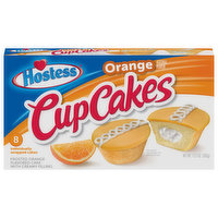 Hostess Cupcakes, Orange, 8 Each