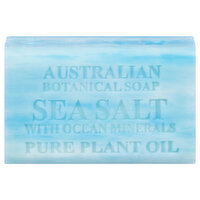 Australian Botanical Soap Soap, Sea Salt with Ocean Minerals, Pure Plant Oil, 6.6 Ounce