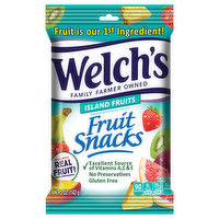 Welch's Fruit Snacks, Island Fruits, 5 Ounce