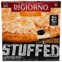 DiGiorno Pizza, Cheese Stuffed Crust, Five Cheese, 22.2 Ounce