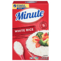 Minute White Rice, Light & Fluffy, 28 Ounce