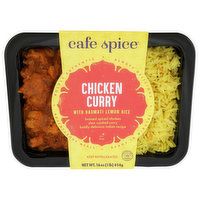 Cafe Spice Chicken Curry, with Basmati Lemon Rice, Mild, 16 Ounce