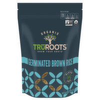 TruRoots Know Your Roots Brown Rice, Organic, Germinated, 14 Ounce