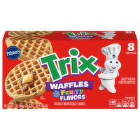 Pillsbury Trix Waffles, Fruity Flavors, 12.7 Ounce