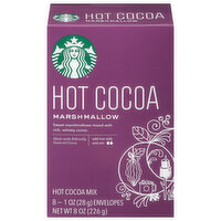 Starbucks Hot Cocoa Mix, Marshmallow, 8 Each