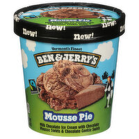 Ben & Jerry's Ice Cream, Mousse Pie, 1 Pint