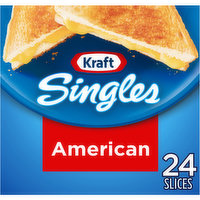 Kraft American Cheese Slices, 24 Each