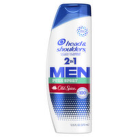 Head & Shoulders Men Mens 2 in 1 Dandruff Shampoo and Conditioner, Old Spice Pure Sport, 12.5 oz, 12.5 Ounce