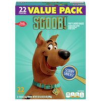 Betty Crocker Fruit Flavored Snacks, Assorted Fruit Flavors, Scoob!, Value Pack, 22 Each