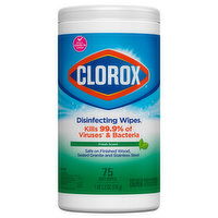 Clorox Disinfecting Wipes, Fresh Scent, 75 Each