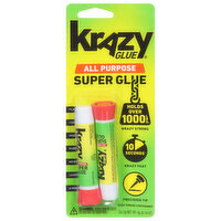 Krazy Glue Super Glue, All Purpose, 2 Each