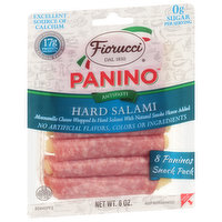 Fiorucci Hard Salami, Antipasti, 6 Ounce