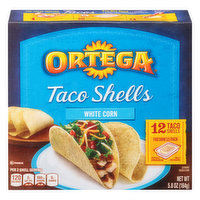 Ortega White Corn Taco Shells, 5.8 Ounce