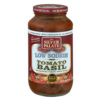 The Silver Palate Pasta Sauce, Low Sodium, San Marzano, Tomato Basil, 25 Ounce
