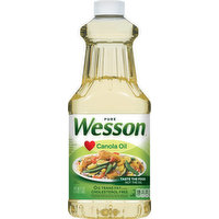 Wesson Canola Oil, Pure, 48 Ounce