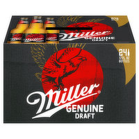 Miller Genuine Draft Beer, 24 Each