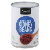 Essential Everyday Kidney Beans, Dark Red, 15 Ounce