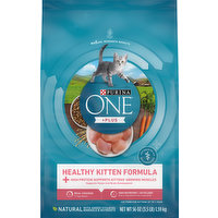 Purina One Cat Food, Real Chicken, Healthy Kitten Formula, 56 Ounce