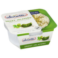 Alouette Spreadable Cheese, Soft, Smoky Jalapeno, 6.5 Ounce